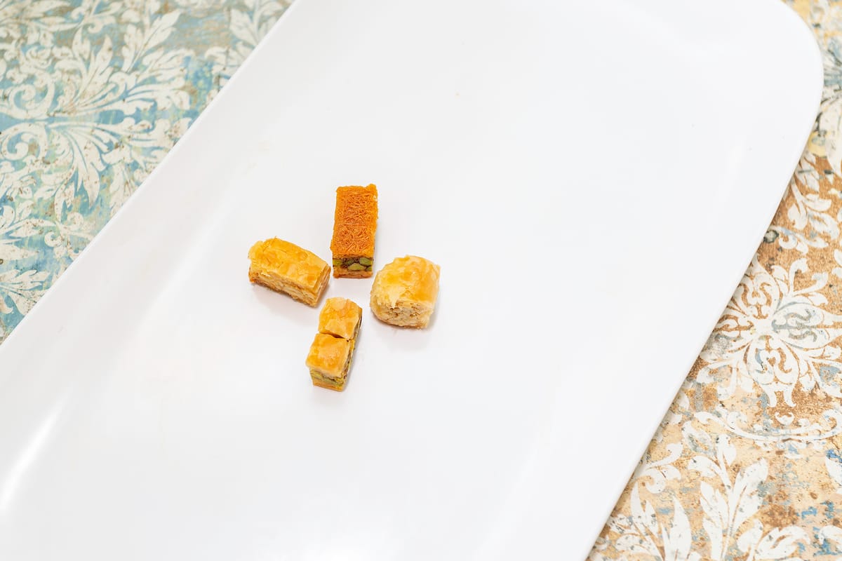 Baklava and traditional Lebanese sweets